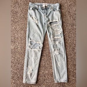 One by One Teaspoon Awesome Baggies Jeans